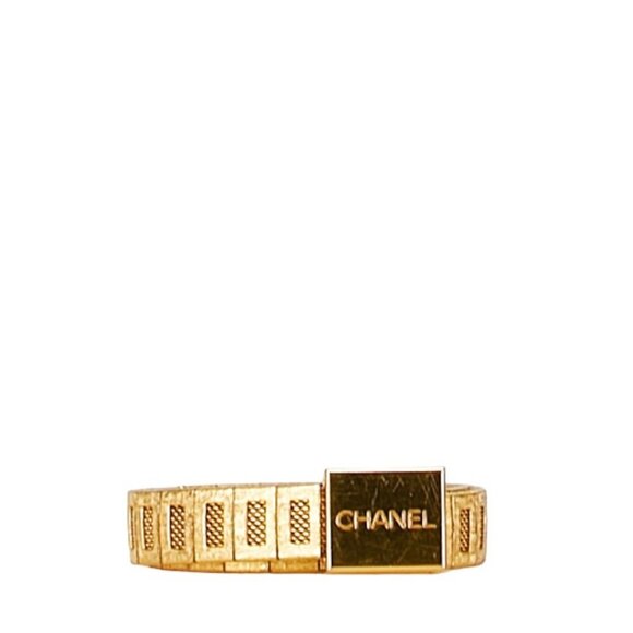 CHANEL Gold Belt - Picture 1 of 7